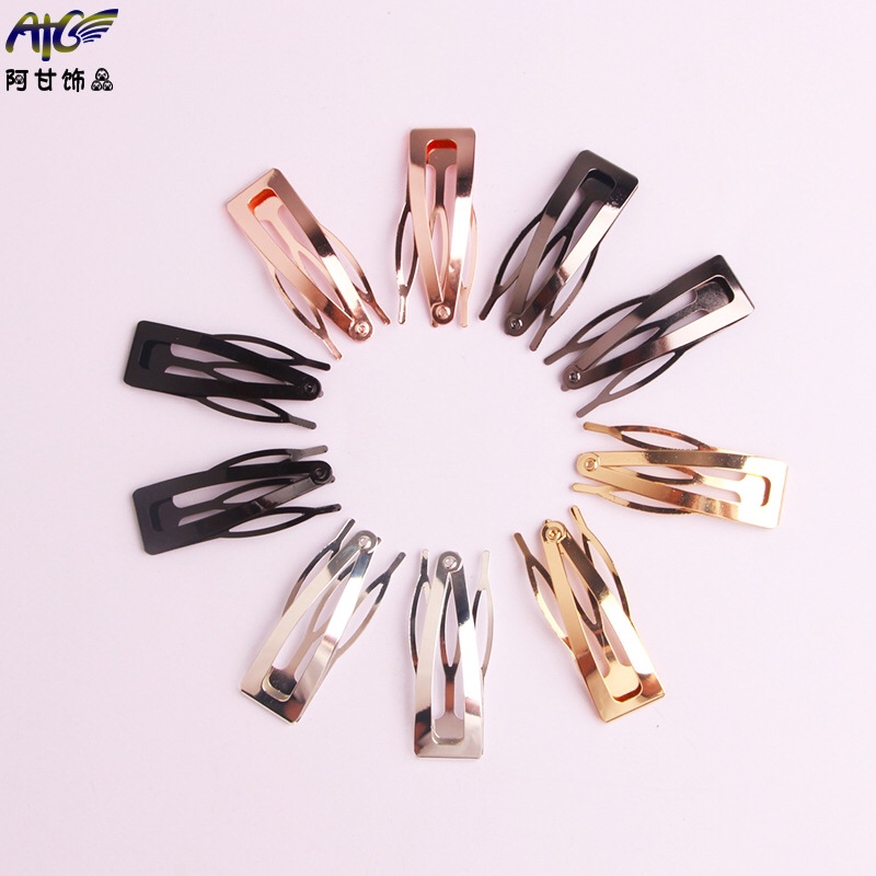 跨境爆款发夹bb夹一字夹发饰头饰盘发卡碎发刘海边夹头饰品批发产品图