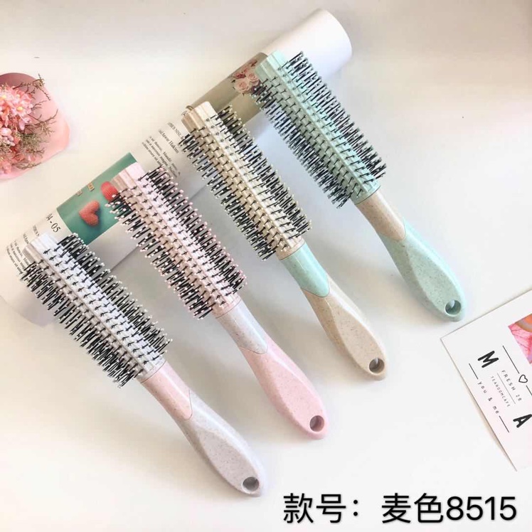 Black plant wool round comb details Picture