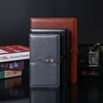 Yiwu Selection business notebook, with a high - grade notebook with paper - box buttons