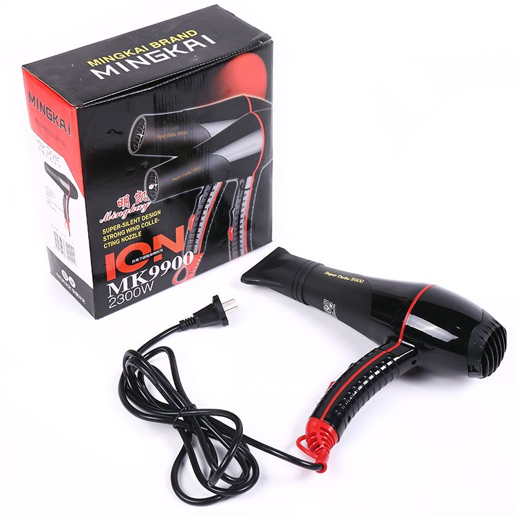 Black all-copper motor high power hair dryer