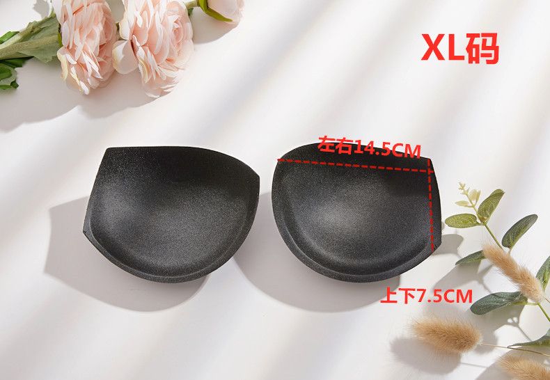 厂家直销海绵模杯小胸聚拢胸杯无缝内衣泳装运动内衣加厚海绵胸垫详情9