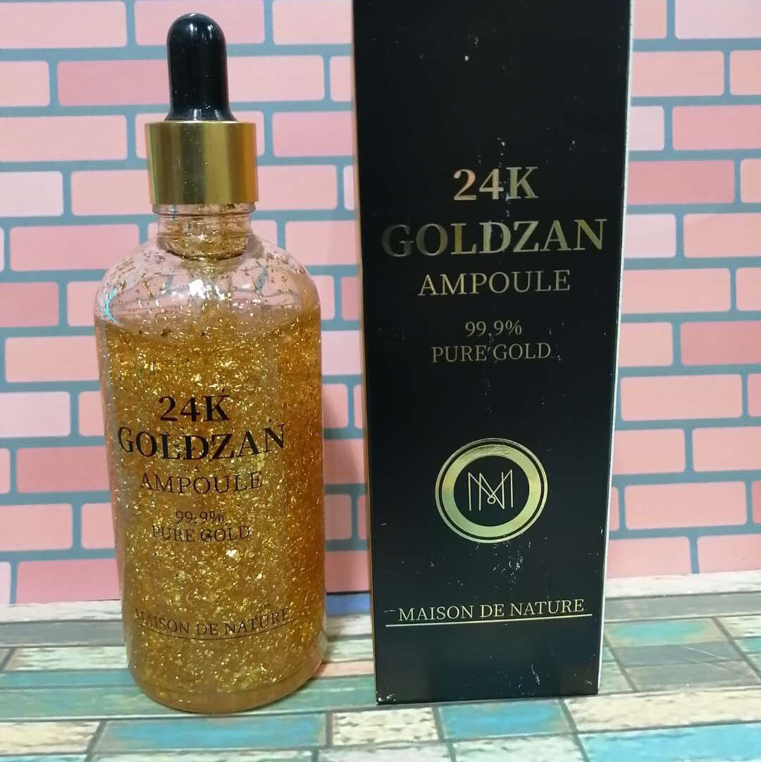 24k黄金保湿抗皱玻尿酸精华露100ml