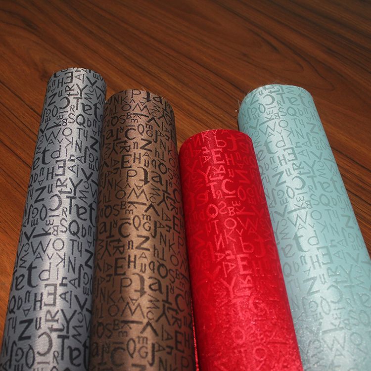 2020 tela de tela de poliéster tela de equipaje tela de impresión jacquard tela de PVC engrosada pequeña letra impresa Application Scenario