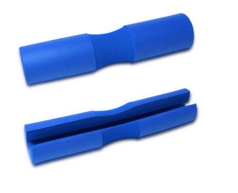 Off-The-Shelf Foam Shoulder Barbell Protective Cover Black Red Rose Blue details Picture