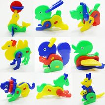 拼装动物10款混装DIY系列益智玩具启蒙玩具