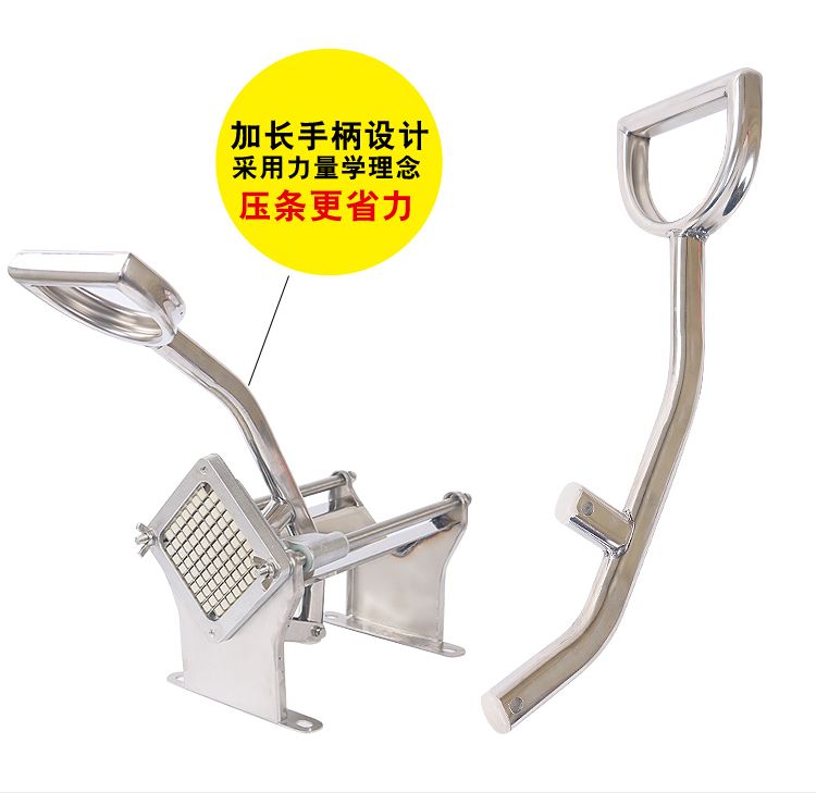 Horizontal French fries machine, manual French fries cutter, strip and block cutter, fruit and vegetable strip cutter detail image 6