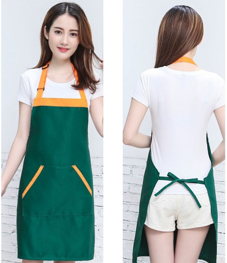 Advertising apron custom logo printing men and women home adult cooking chef work clothes restaurant waist booking 137 thumbnail