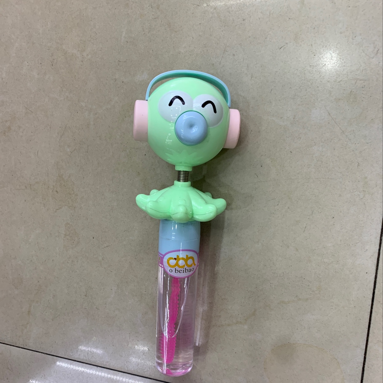 新奇泡泡棒 摇晃头有声音
