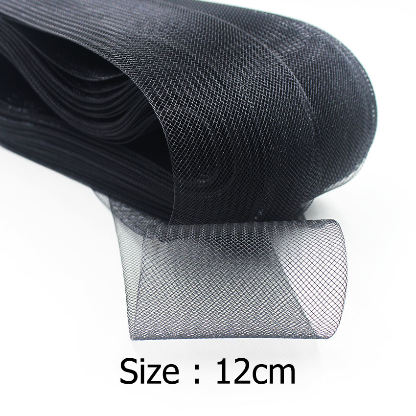 12cm plus crinoline hard thick silk elastic mesh belt thick silk dance skirt lining accessories 50 yards thumbnail