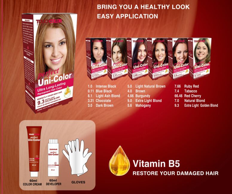 染发剂,染发膏,hair color,hair dye,unicolor 60ml