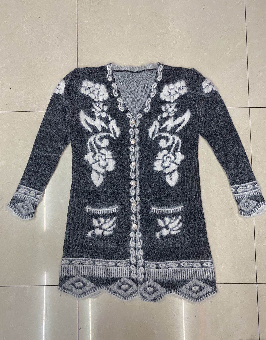 Shengrui Clothing Button Cardigan Women's Coat Sweater No. 5