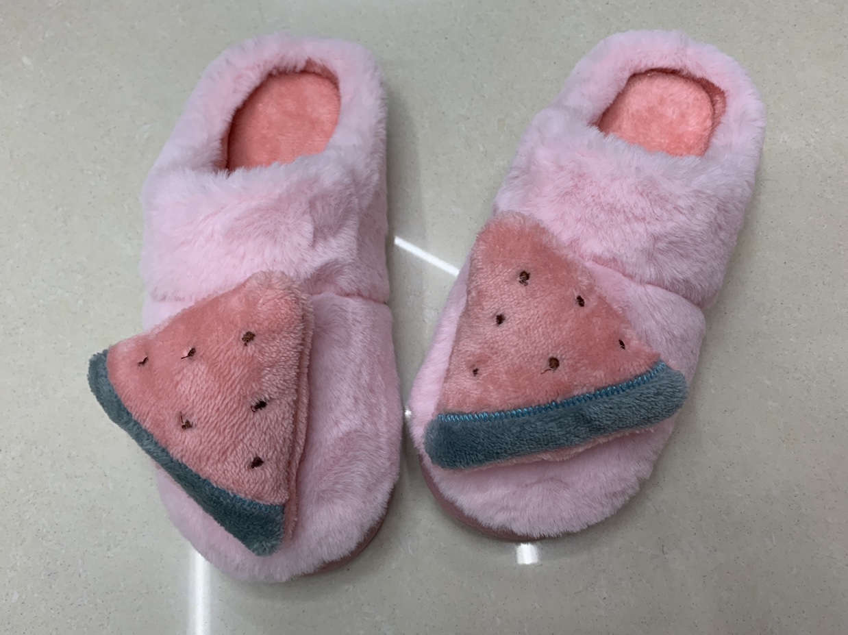 Fruit home cotton shoes Application Scenario