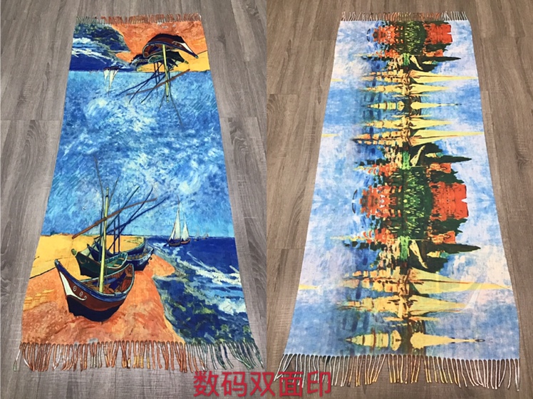 Digital Print Fashion Scarf