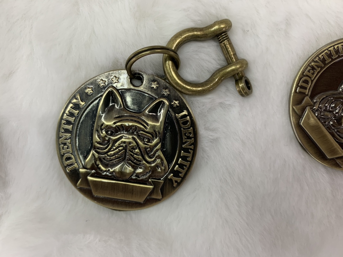 Pet supplies Pet dog badge pet cameo dog badge law cow thumbnail