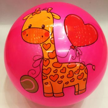 儿童小皮球宝宝拍拍球幼儿园加厚充气玩具球卡通皮球大标球详情图1