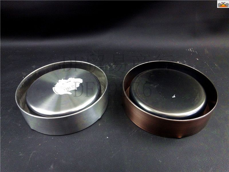 DF99276欧式反边烟灰缸 不锈钢烟灰缸 圆形 烟灰缸 厨房酒店用品 DF TRADING HOUSE详情图2