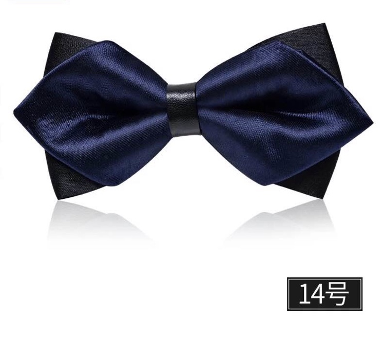 High-end pointed bow ties Specification image
