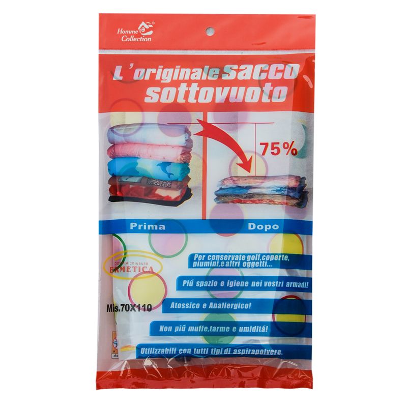 Vacuum compression bag clothing packing bag clothing quilts large quilt storage bag Italian 70*110cm thumbnail