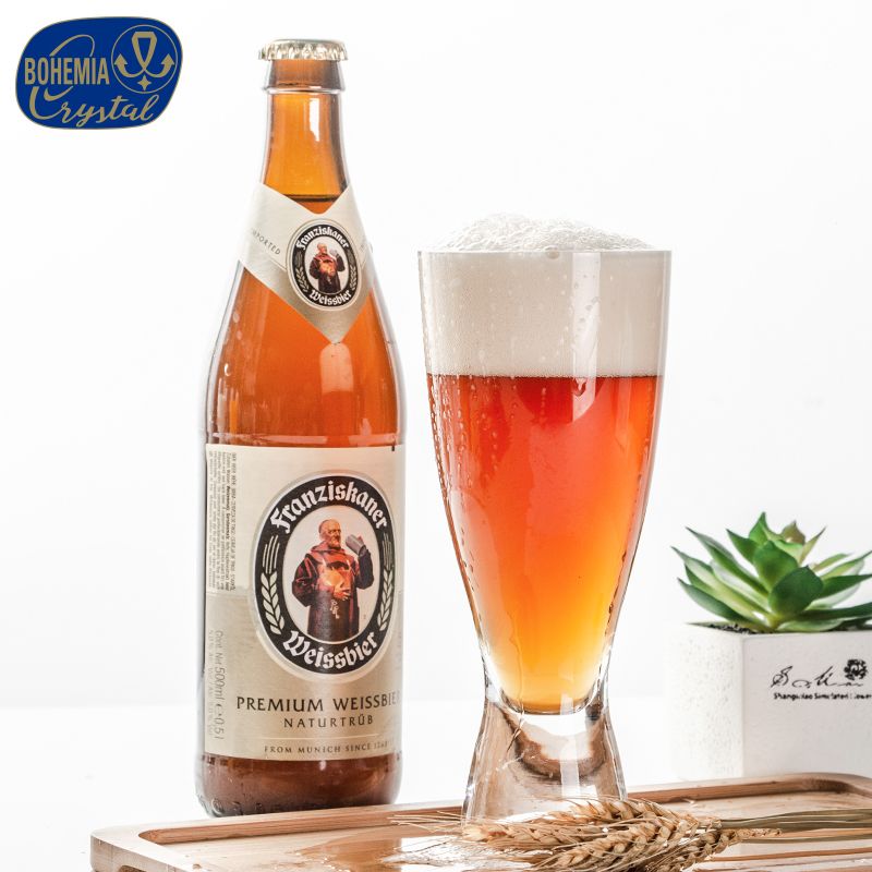 Bohemian Crystalex Czech imported lead-free crystal beer mug Senba Series 330ML Application Scenario