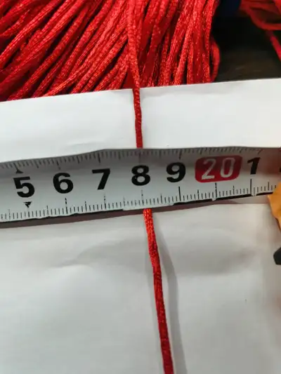 No. 6 Polyester Korean Line. 2Mm Korean Thread, Jade Thread, Braided Bracelet Rope