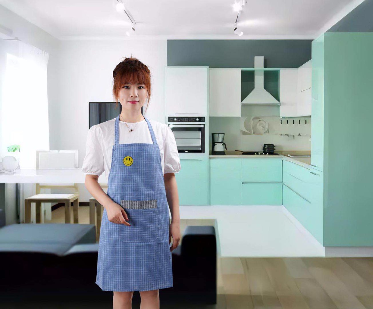 笑脸围裙产品图