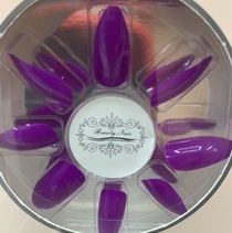 Pointed purple monochromatic American armour