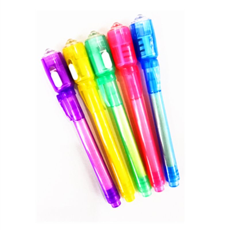 Invisible pen lamp pen novel special products with light invisible pen
