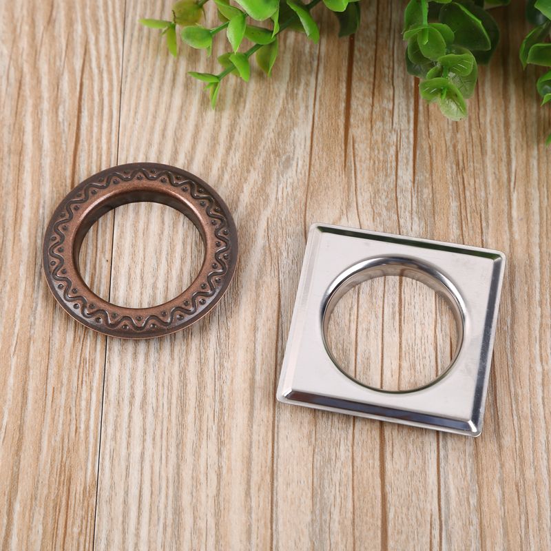Curtain Iron Ring Aluminum Ring Curtain Ring Simple Art Ring Curtain Decorative Accessories full figure