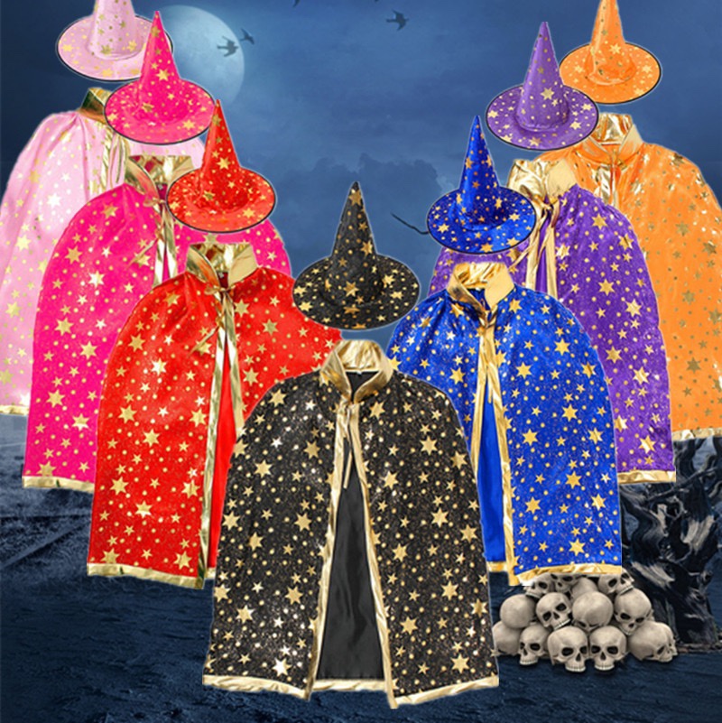 Halloween cape masquerade ball cosplay Witch Death costume Adult velvet cape cape wholesale undefined