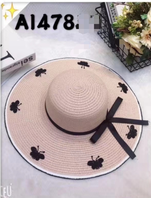 Large iris beach cap details Picture