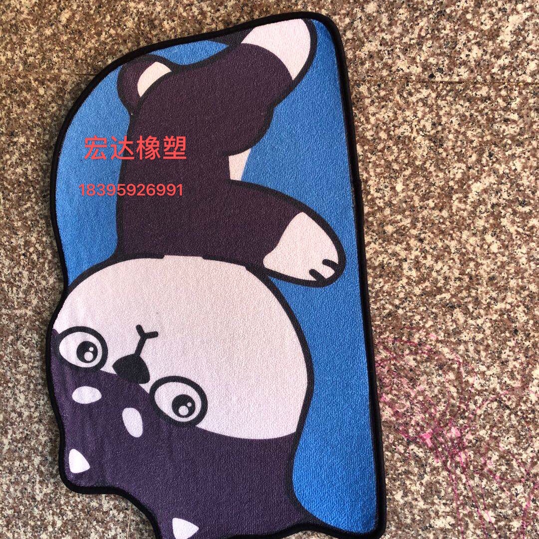 2023 new factory direct sales cute cartoon floor mat full figure