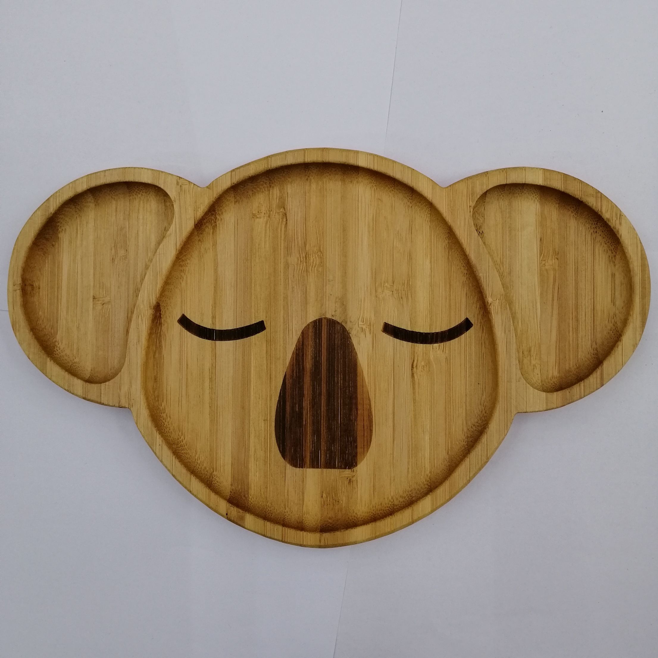 Bamboo tray Animal tray Saucer fruit tray Dry fruit tray Nordic household kitchen tray thumbnail