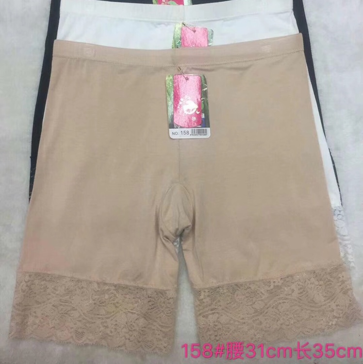 大花边时尚打底裤夏季防走光不卷边安全裤