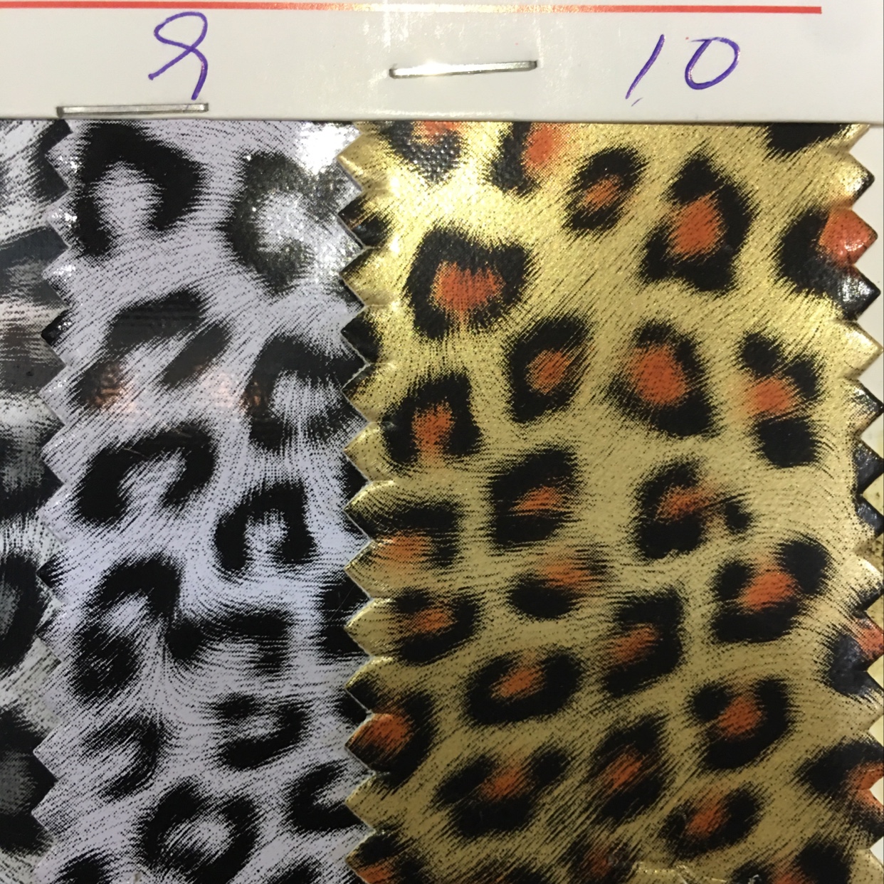 Leopard print leather fabric base leopard print leather bags, shoes, furniture belts manufacturer's in-stock artificial leather Item Picture