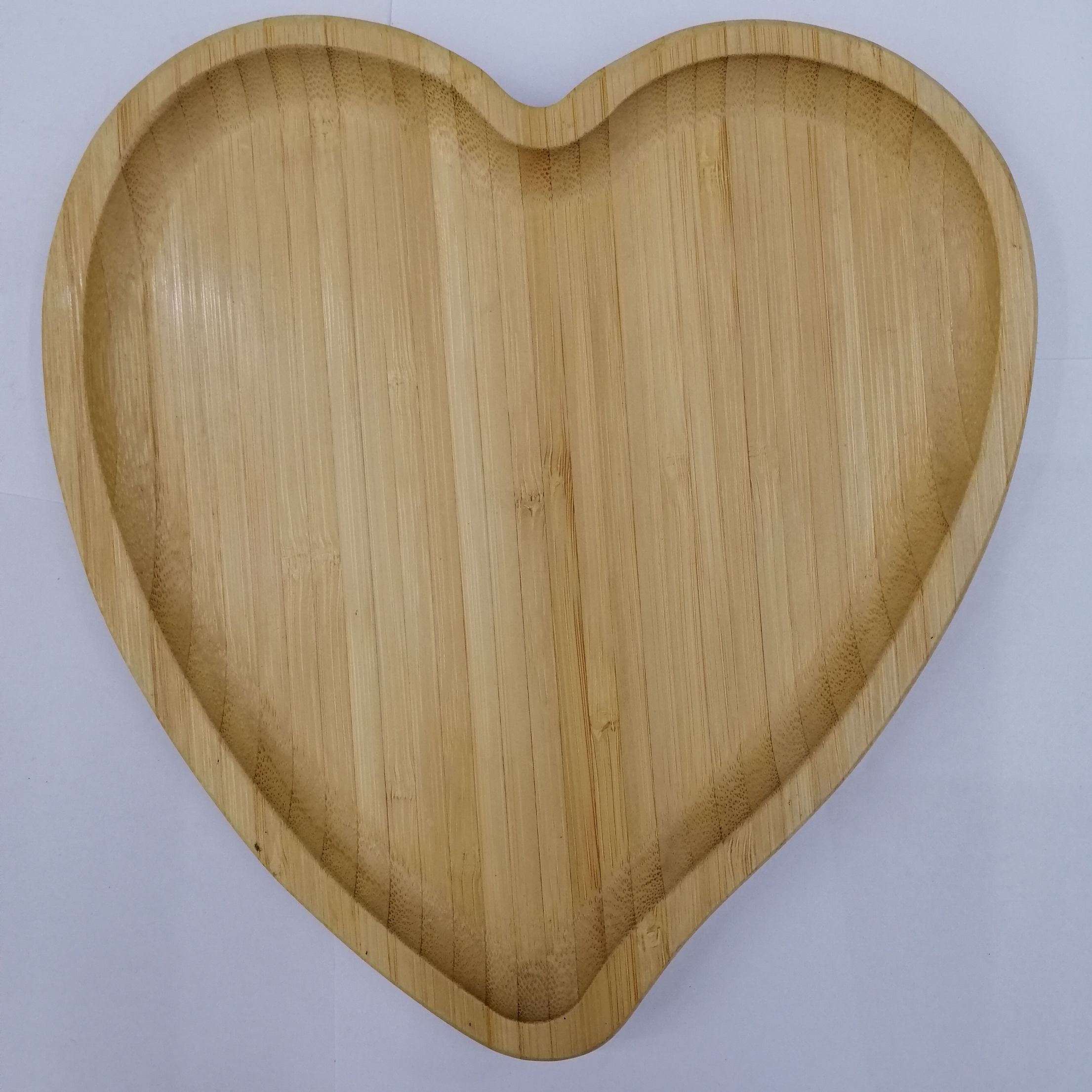 Bamboo tray love tray tea saucer fruit tray dry fruit tray Nordic household kitchen tray thumbnail