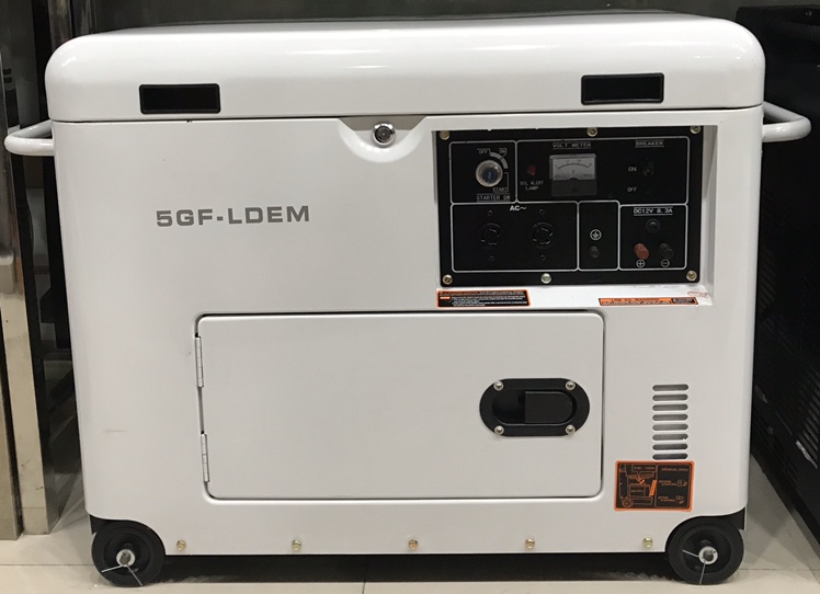 义乌绿田新款柴油静音发电机 5GF-LDEM产品图