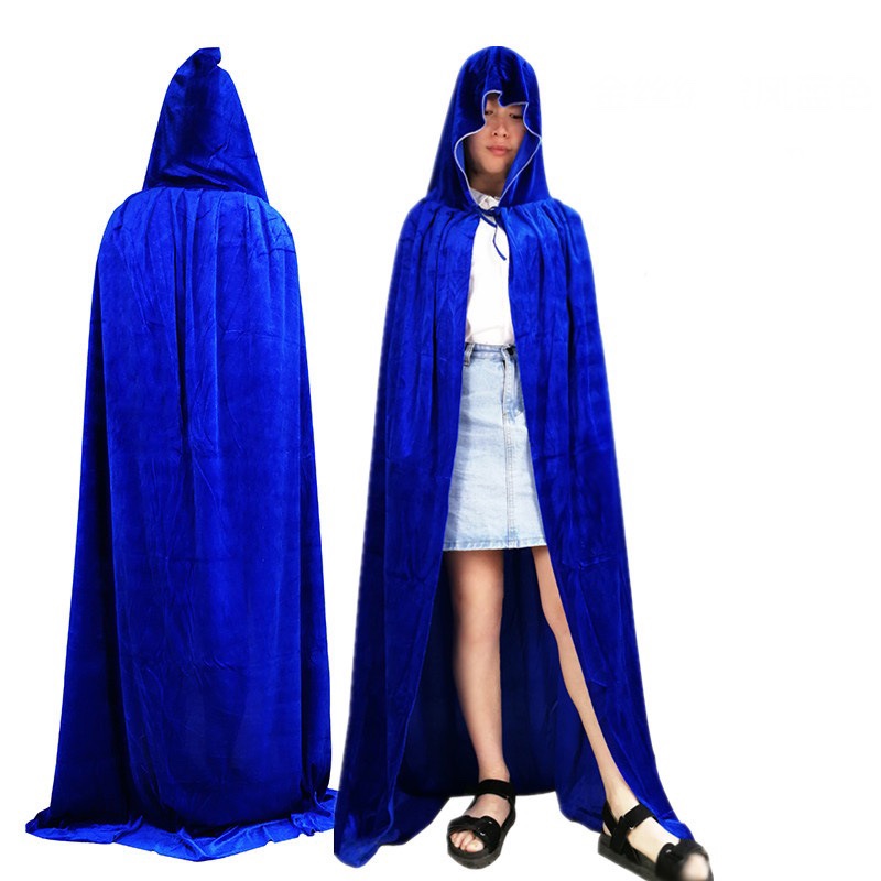 Halloween cape masquerade ball cosplay Witch Death costume Adult velvet cape cape wholesale undefined