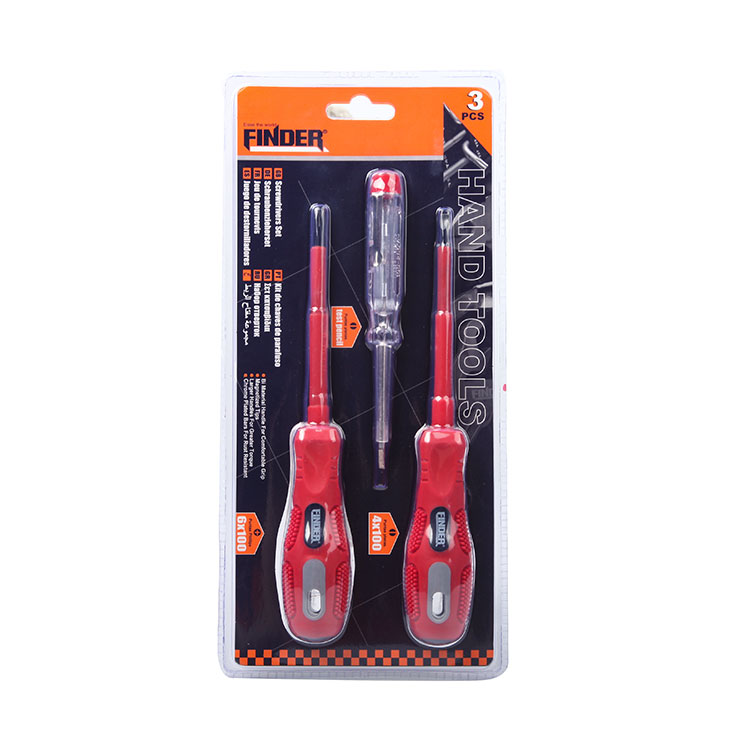 Discoverer tool 3PC Screwdriver with insulated handle (with pen) thumbnail