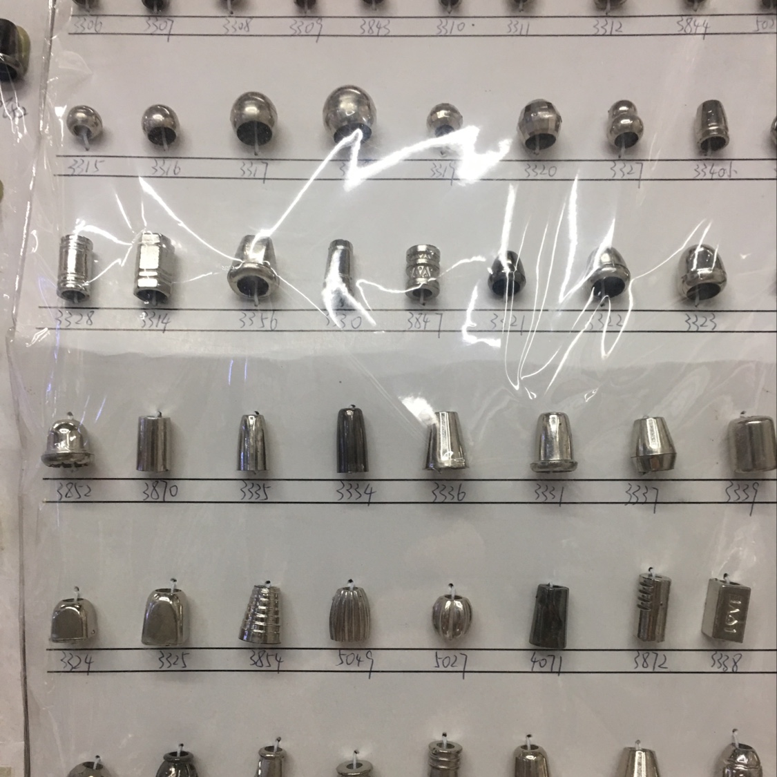 ABS电镀吊钟 绳扣产品图