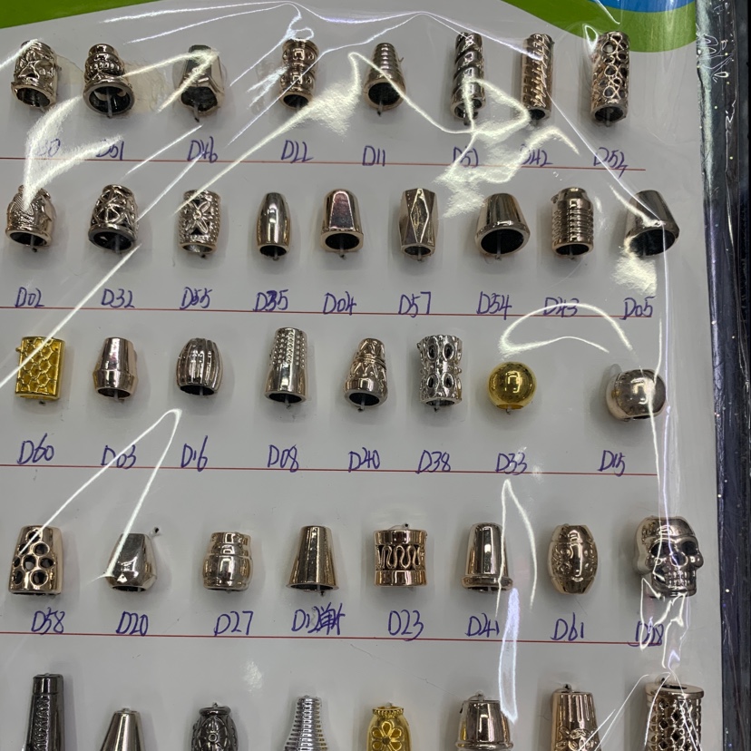 衣服裤子金属吊钟细节图