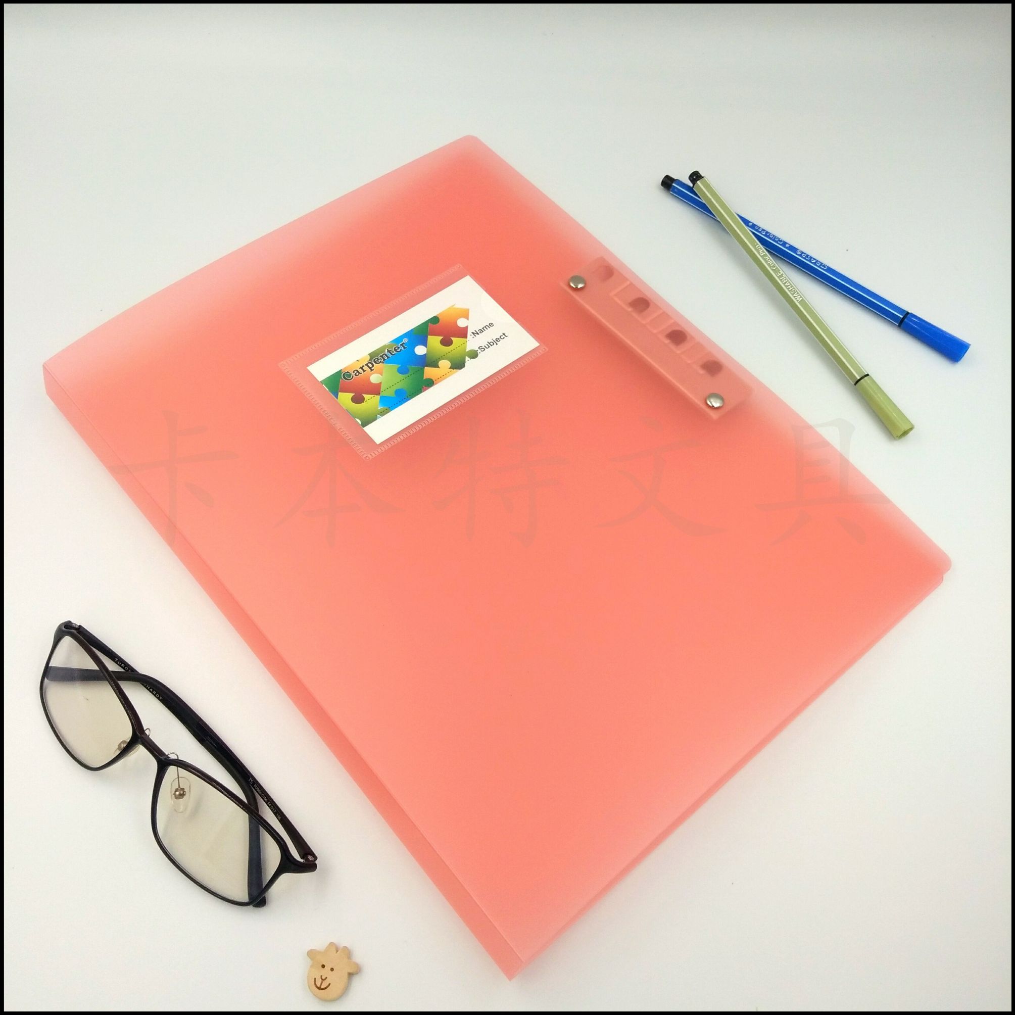 A4 horizontal carpenter folder powerful single folder office folder file folder factory direct sales