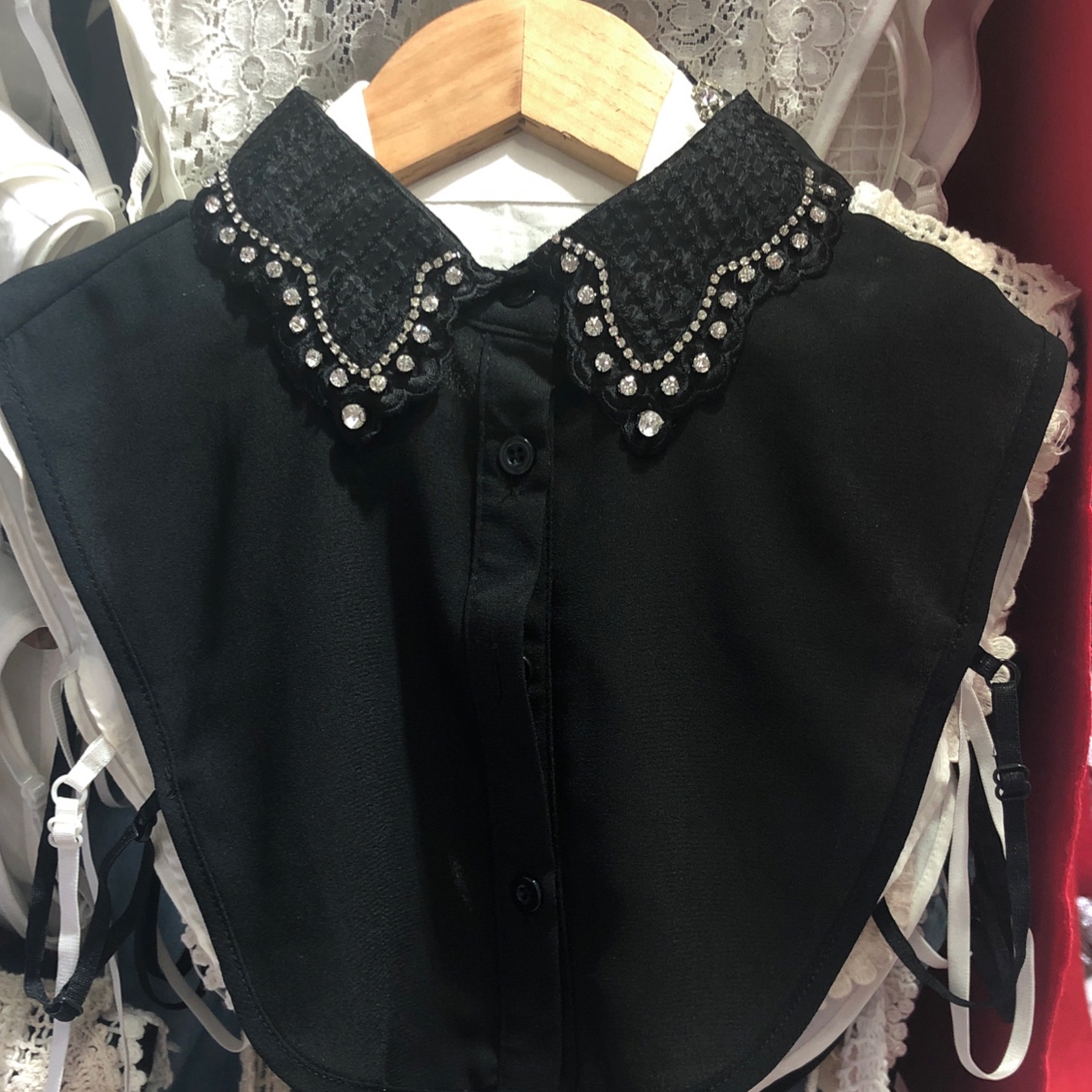 Fake collar, crystal fake collar, shirt collar, cape, little vest thumbnail
