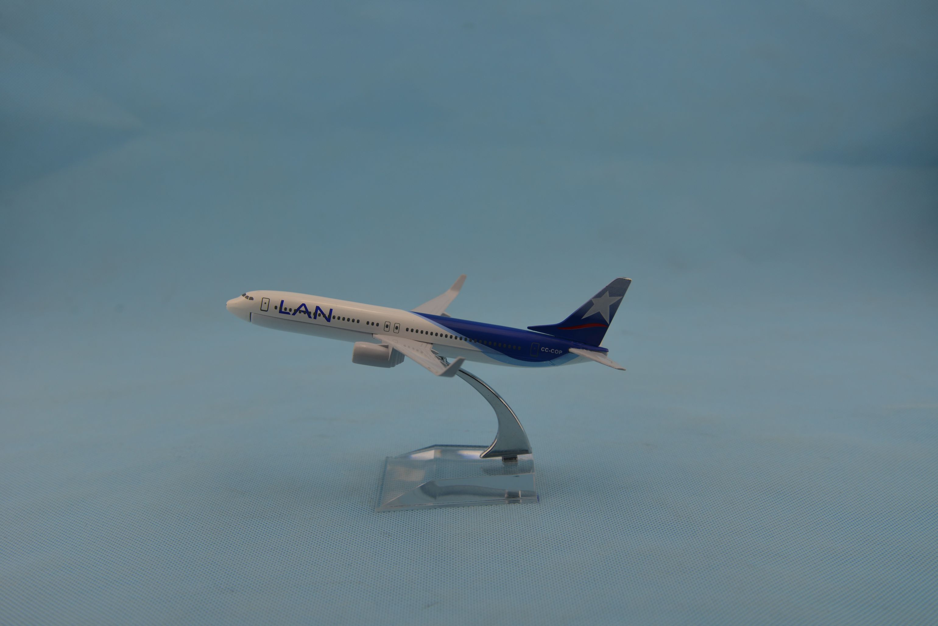 金属飞机模型（智利LAN航空B737-800）飞机模型 合金飞机模型