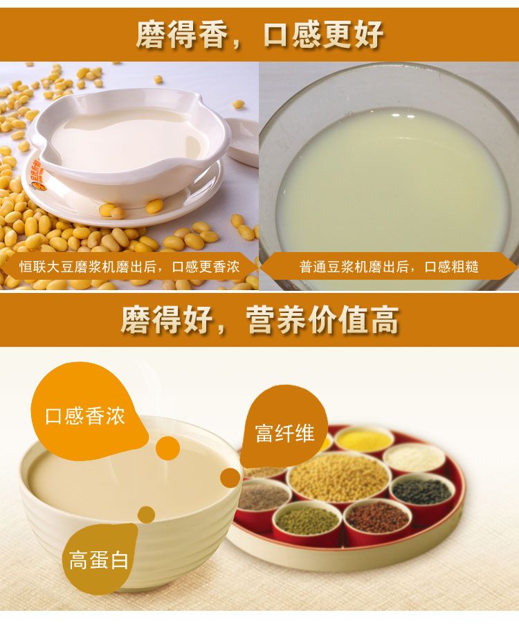 FDM100 electric milk grinder, pulp and residue separator, commercial soy milk machine, tofu machine detail image 4