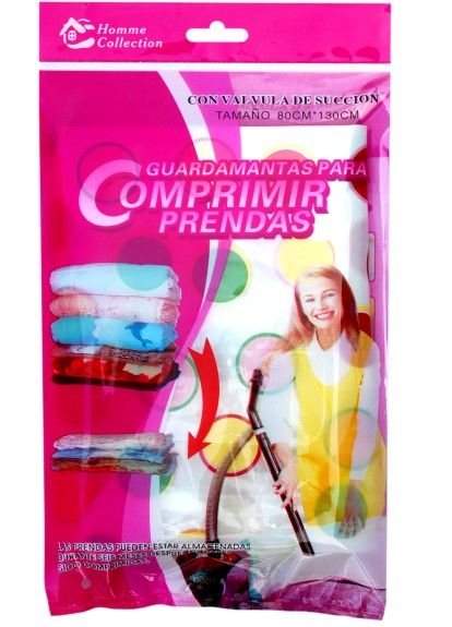 真空收纳被子整理袋压缩袋棉被衣物加厚耐用家用西班牙语80*130cm