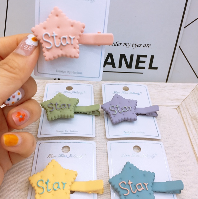 成人发夹韩版发夹星星夹