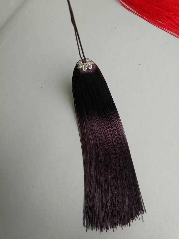 汽车挂件diy饰品配件藏银花托流苏穗子中国结流苏穗子