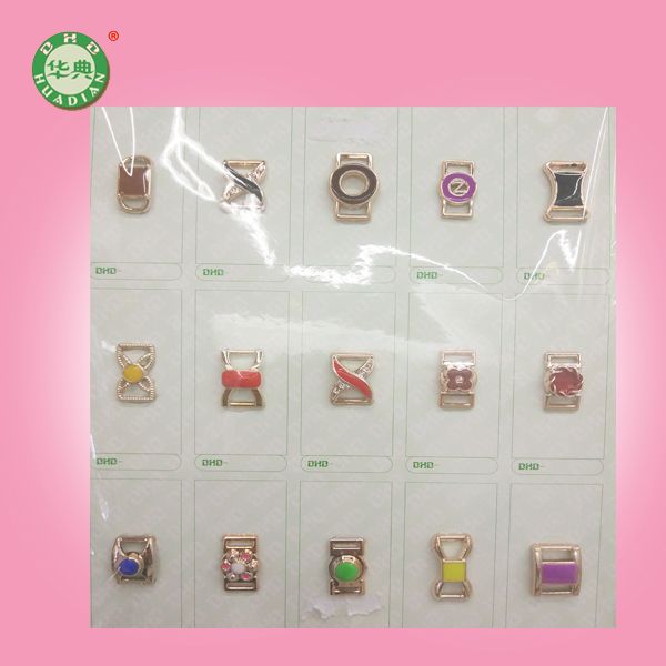 Multicolor plastic injection plastic bags clothing flower rope zipper rope zipper pull head 13