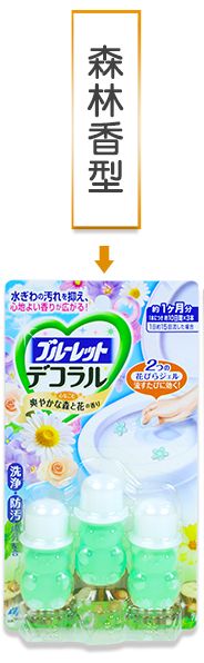小林马桶开花凝胶 森林花香详情图1