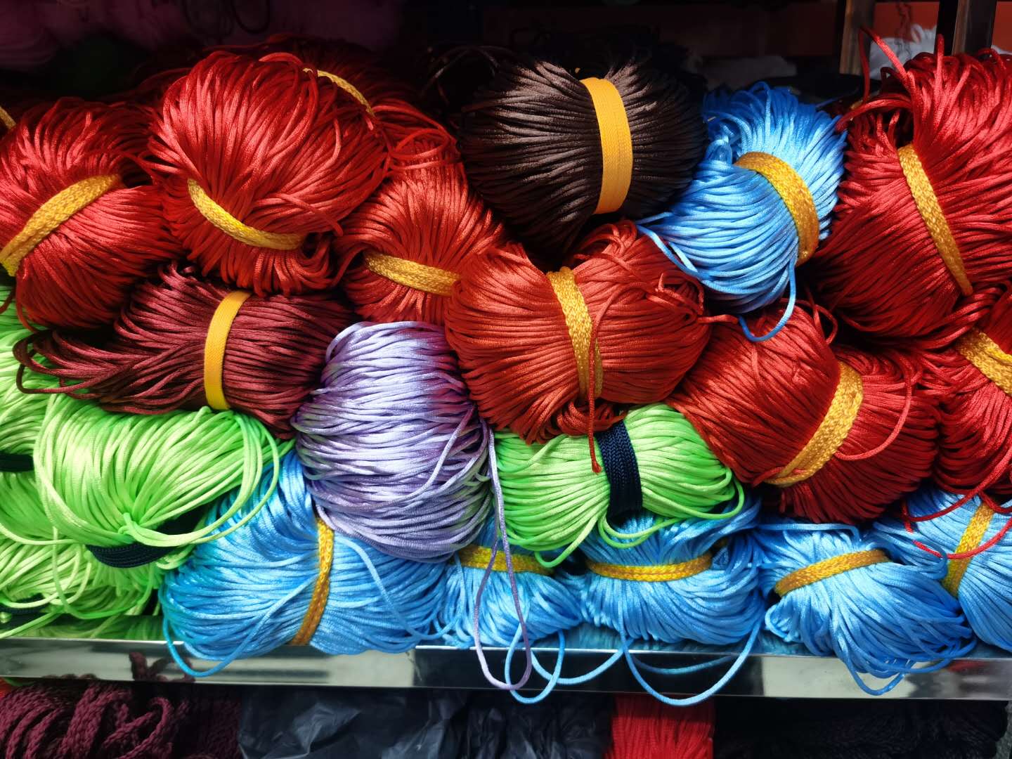 No. 6 Polyester Korean Line. 2Mm Korean Thread, Jade Thread, Braided Bracelet Rope Item Picture